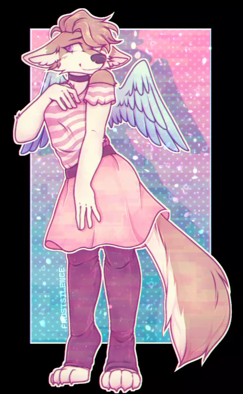 Oh hai - art by SaintFrostSilence