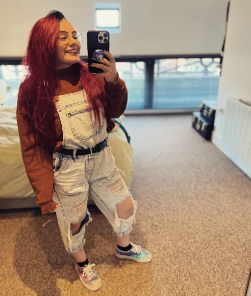 Okay but how cute are dungarees? 😌