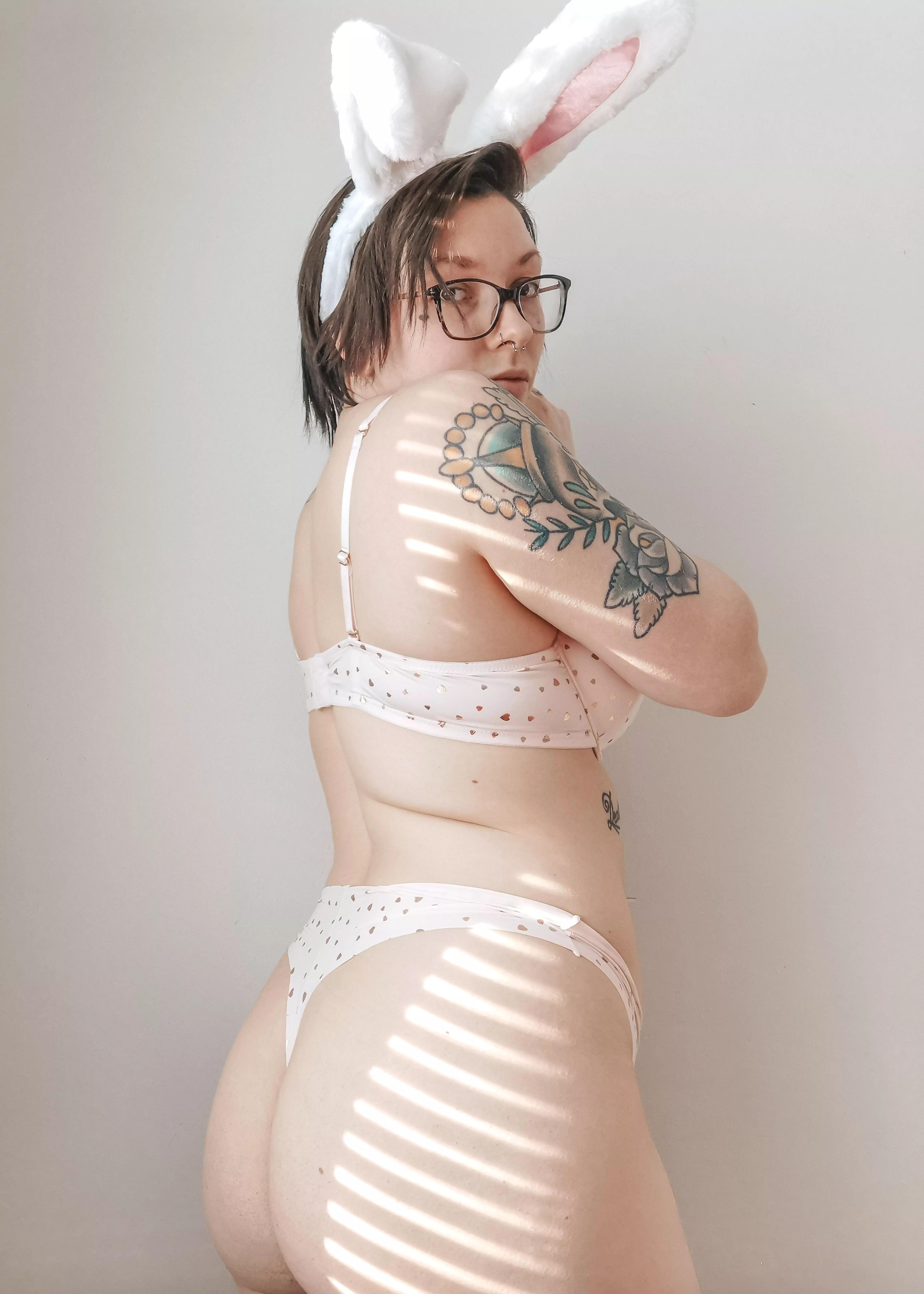 once wearing something else than black 😜 felt cute tho!