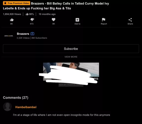 One day I’ll have the courage.