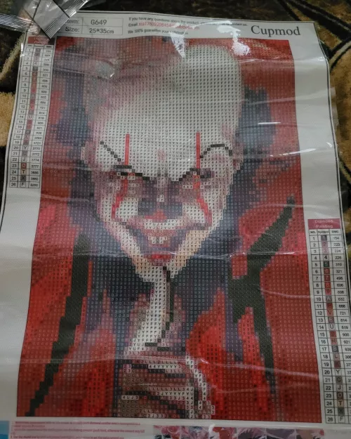 One of my Caregivers got me a Pennywise Diamond Dot. I love these and I'm very much into horror👻