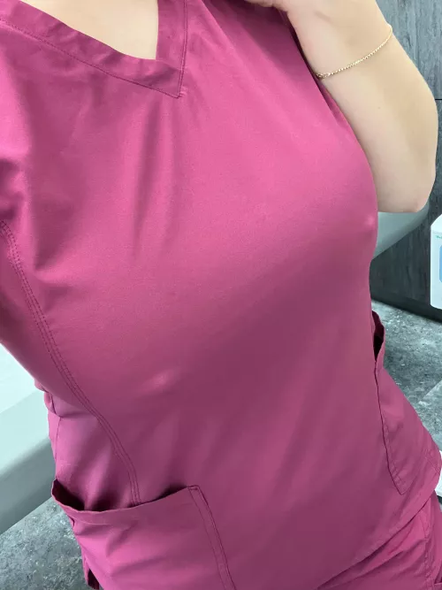 Oops, do you think my patients noticed I’m cold 🙈