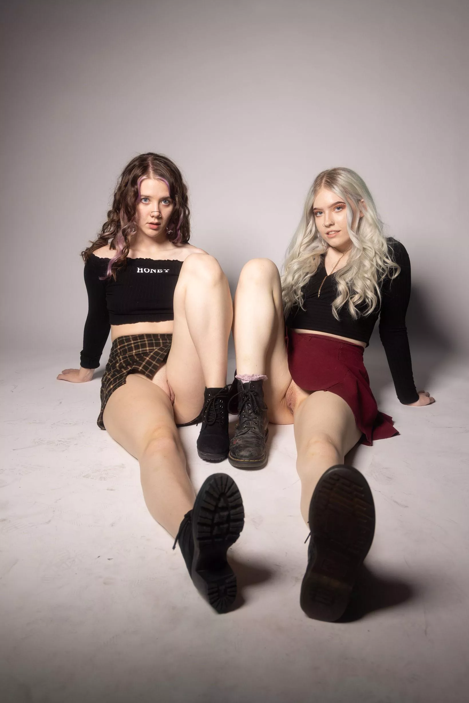 Oops I guess we forgot to wear panties