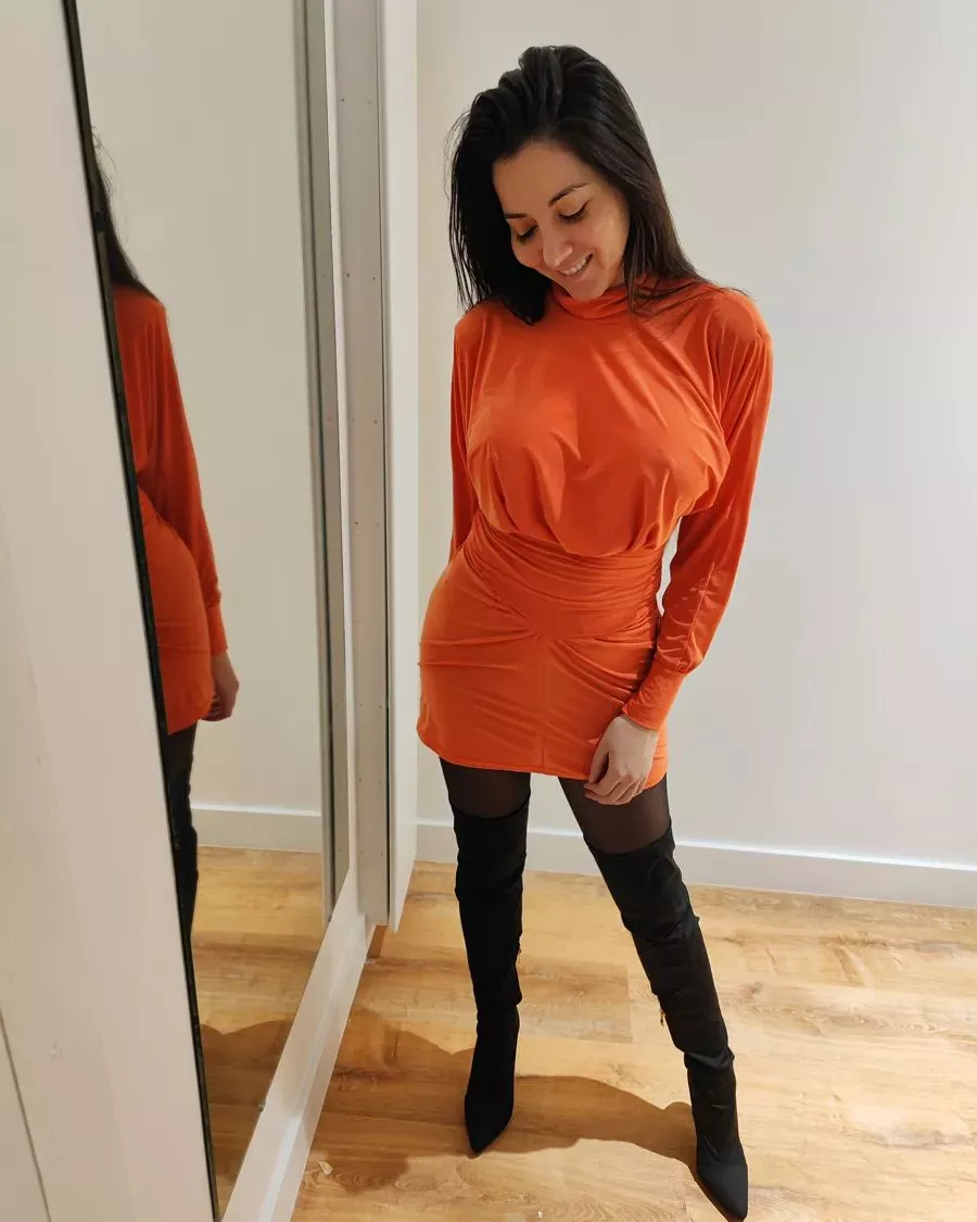 Orange Dress