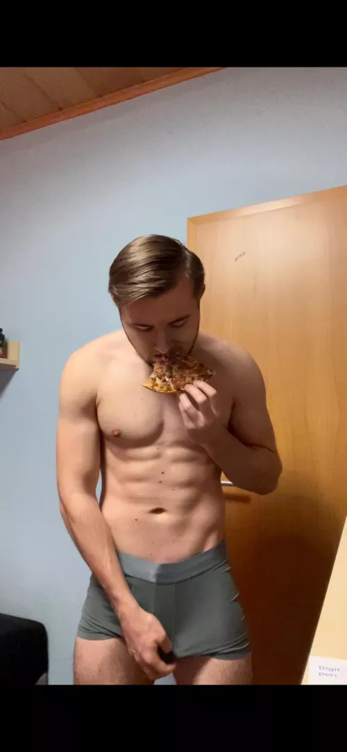 Pizza and underwear