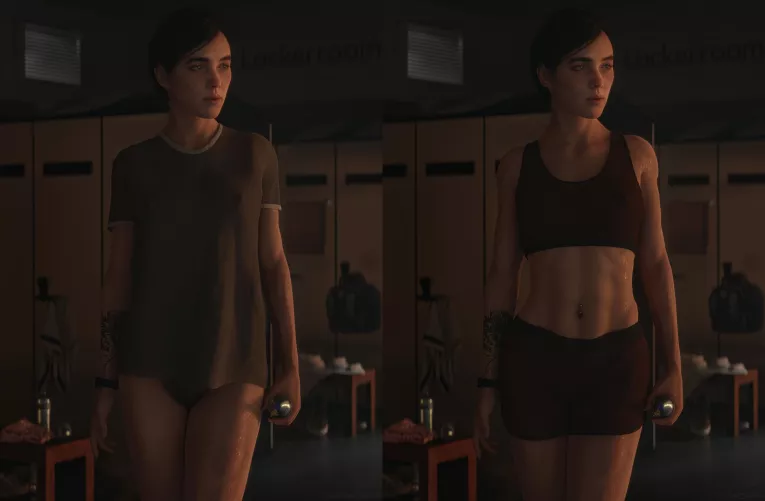 Post-workout Ellie (CEKC) [The Last of Us Part II]