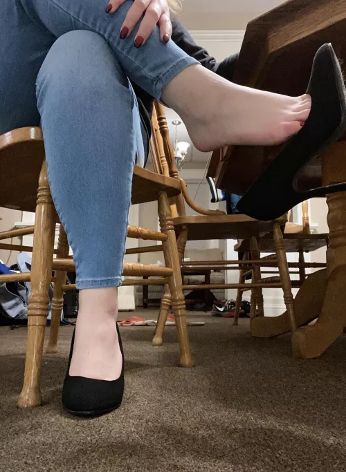 POV we’re at the dinner table and I’m trying to get your attention