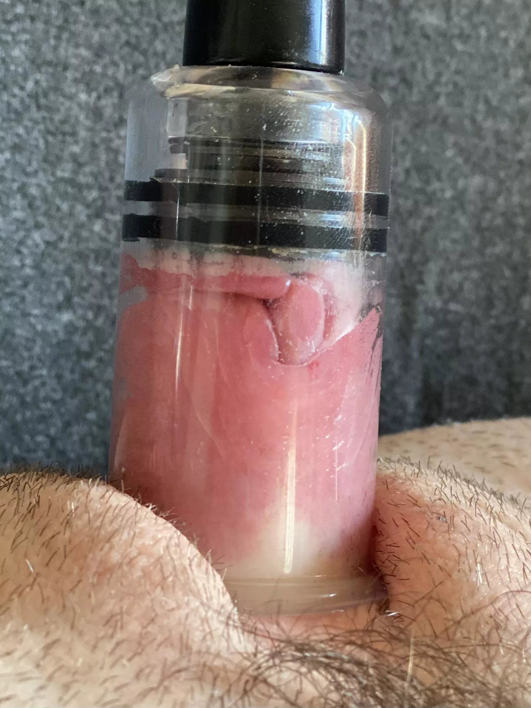 Pumped up and patiently waiting