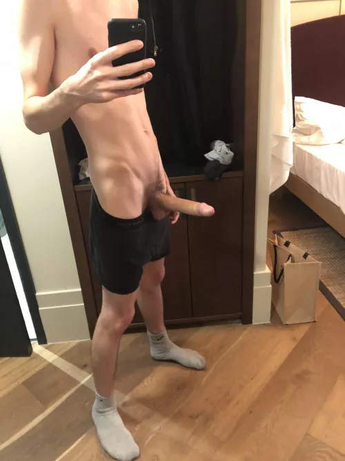 Rate my cock and balls… let’s compare 😈