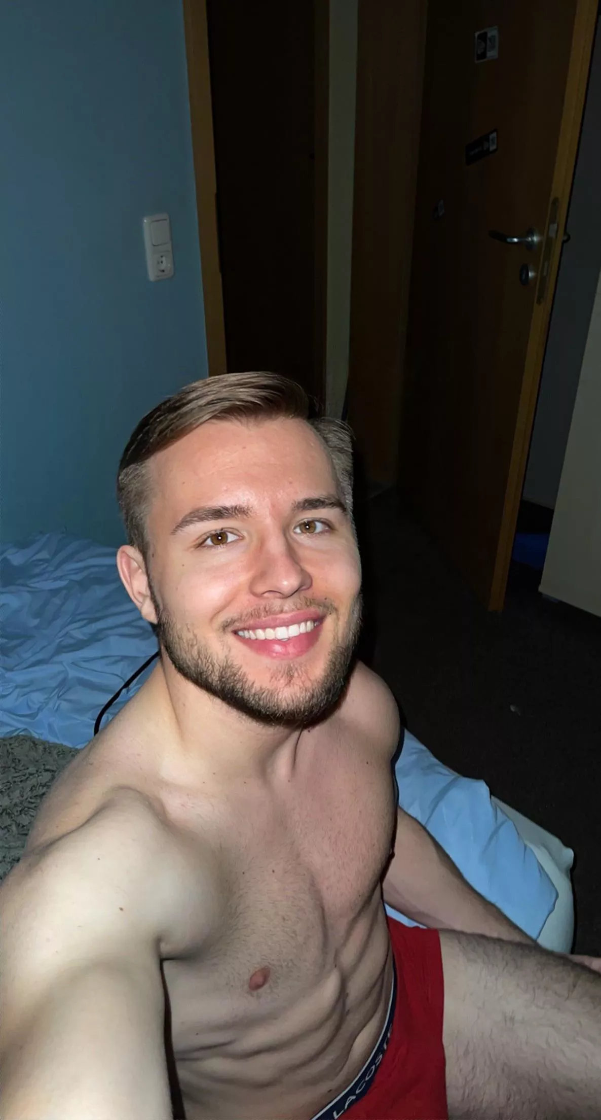 Red Lacoste underwear (21) ❤️❤️❤️🤭