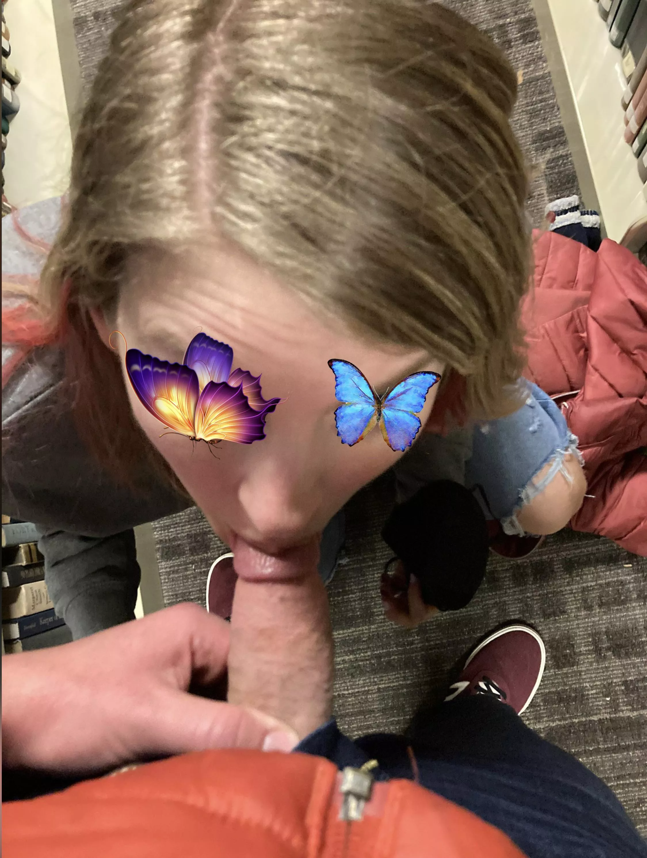 Right be(f)ore he Dewey deci(m)ated me in the library