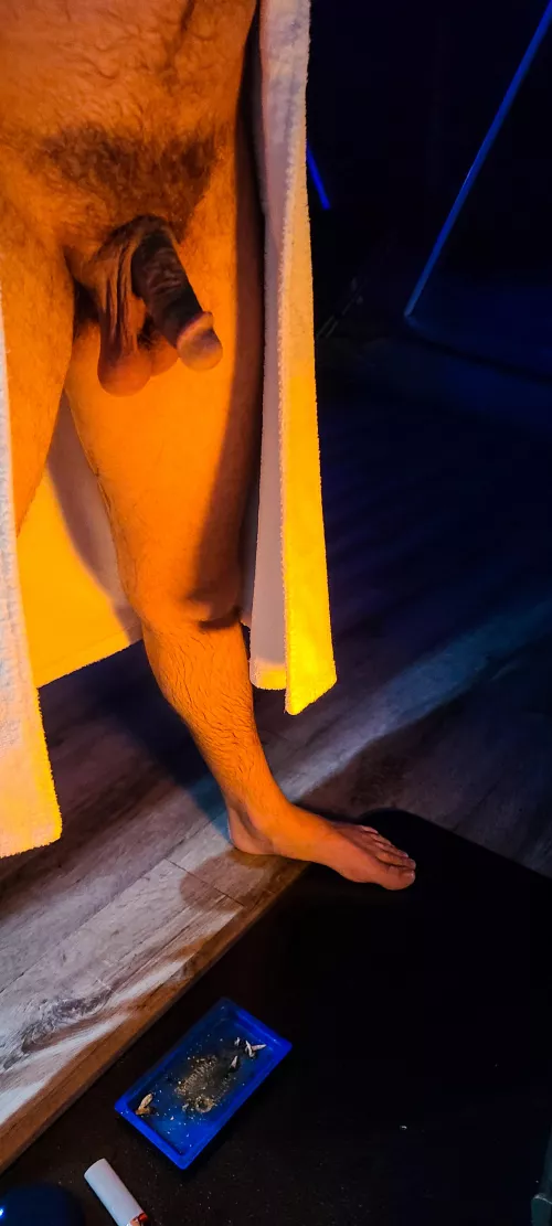 Roasting my nuts by the fire