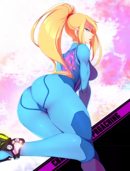 Samus from behind!