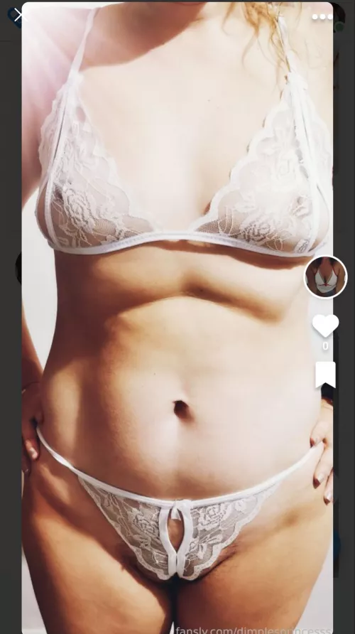 See thru white lingerie 😇 because Im an angel. (f)