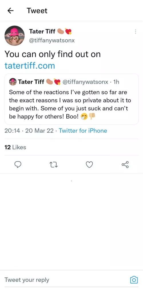 she's getting her boobs done