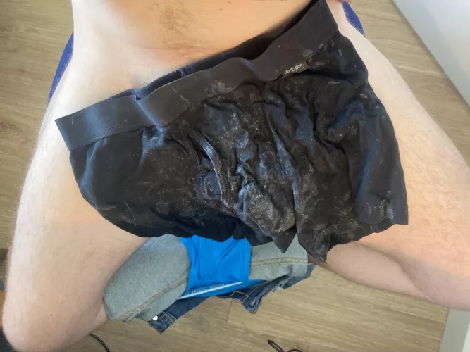 Should I leave another mark on my crusty cumrag?