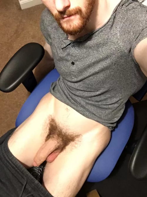 Sit on my lap and see how hard you can get me ;) 🍆