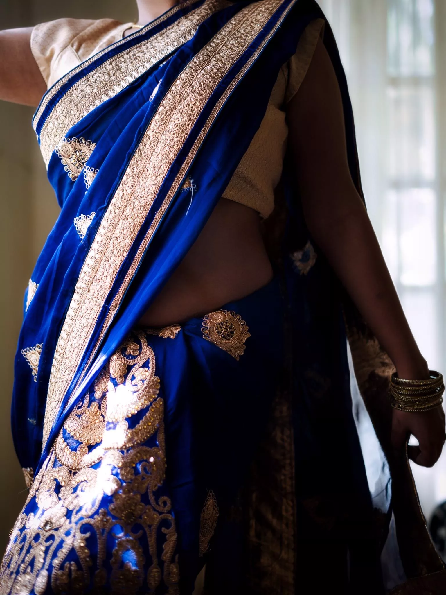 Six yards of pure grace... [F]