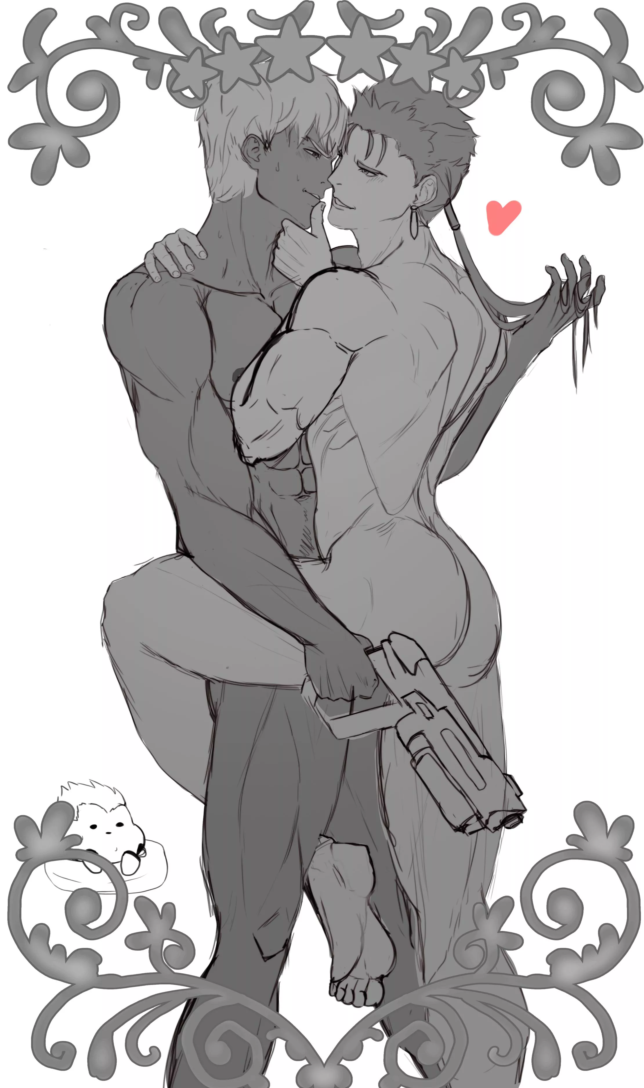 Sketch from tonight. Kinda wholesome, but i guess its nsfw? Dunno. Sketch from tonight. Kinda wholesome, but i guess its nsfw? Dunno.
