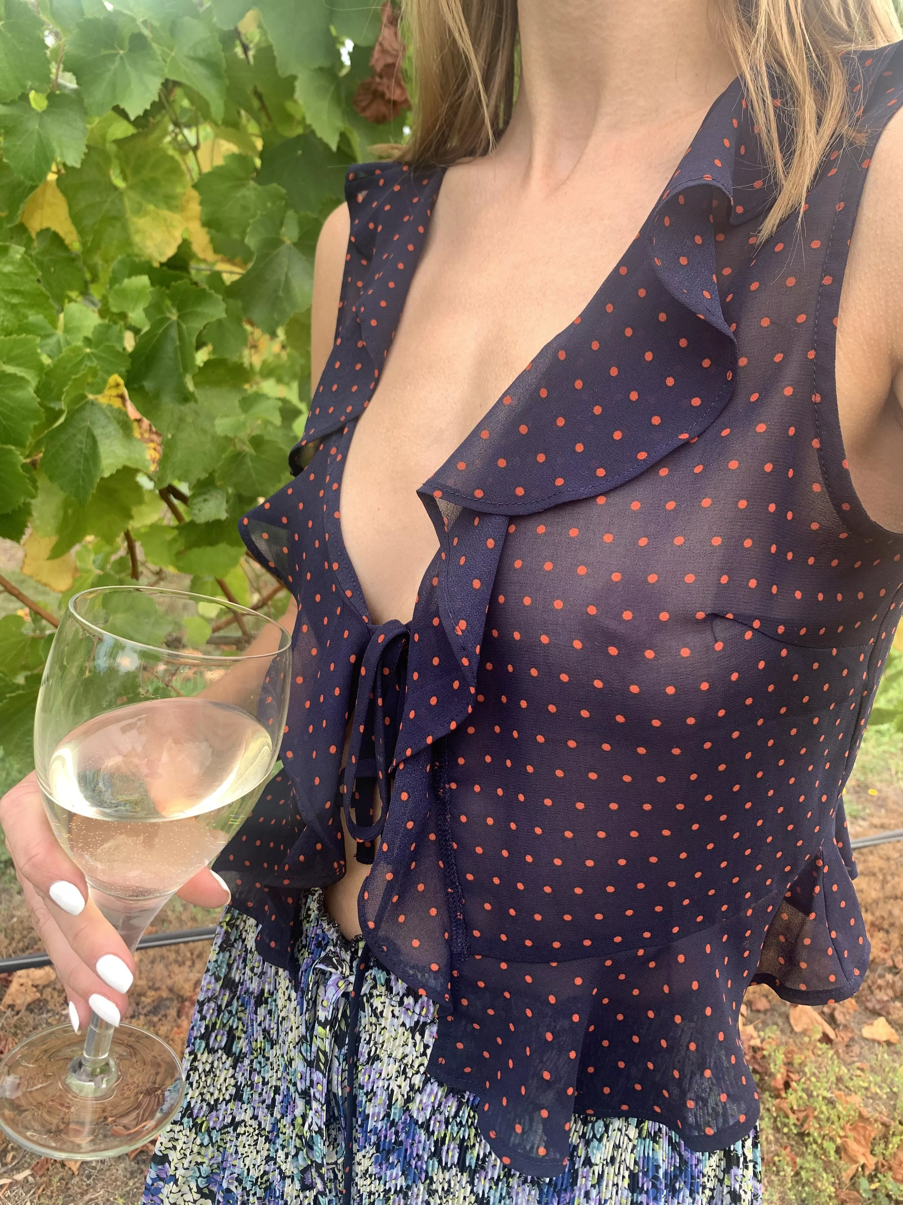 Slipped off during the winery tour