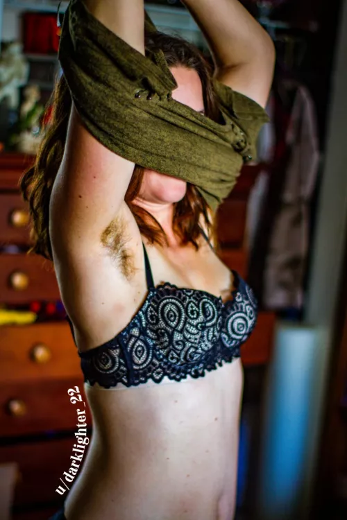 Sneak a peek while she's getting ready