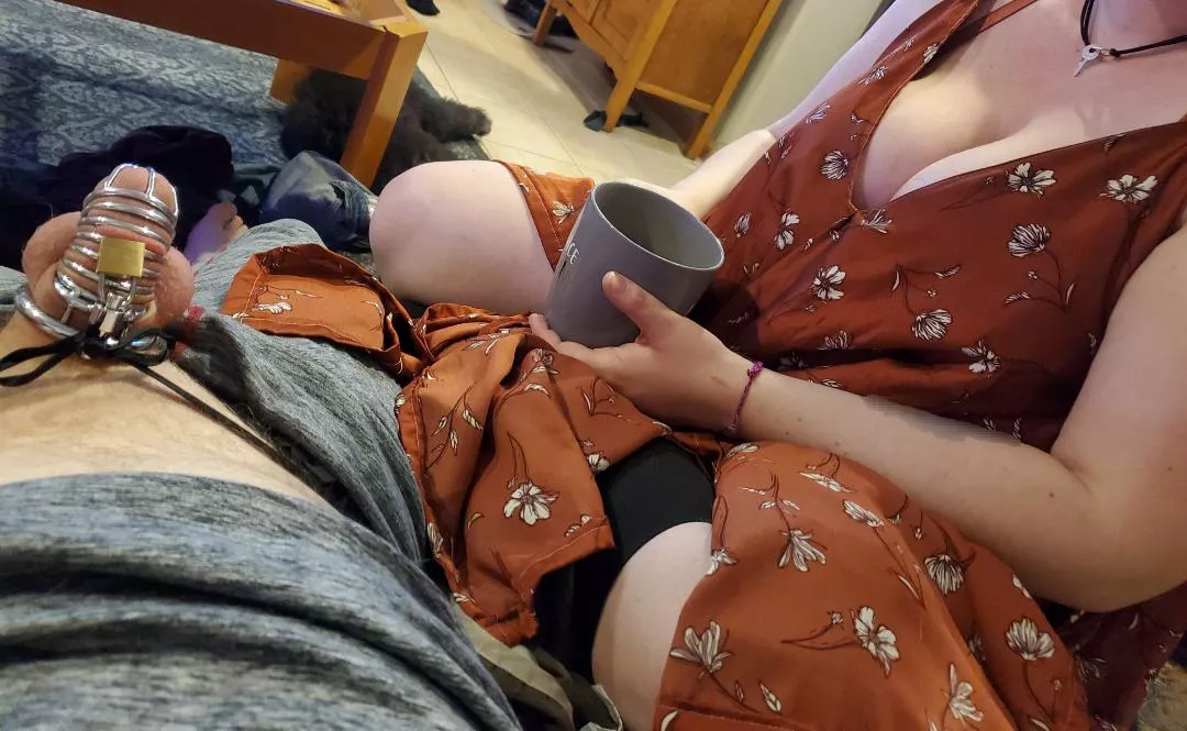 So lucky to have her as my Keyholder 🔑