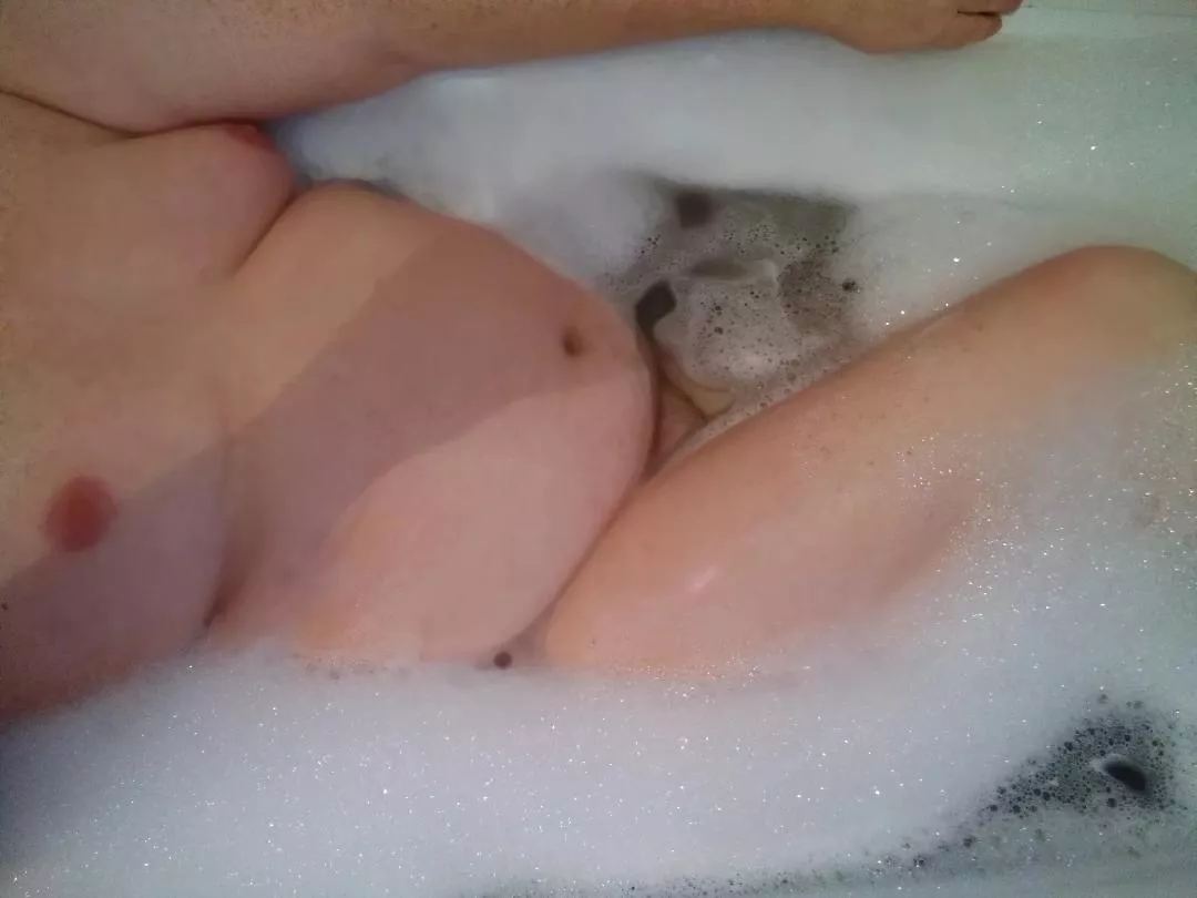 soapy moobs in the bath, scrub my back?