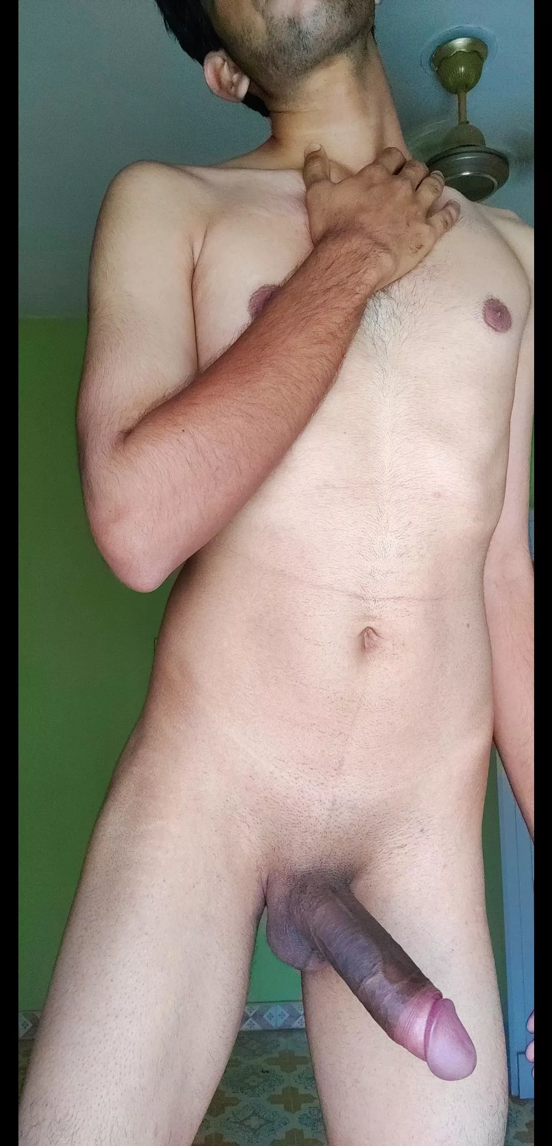 Some people get too horny after shaving. I'm people.