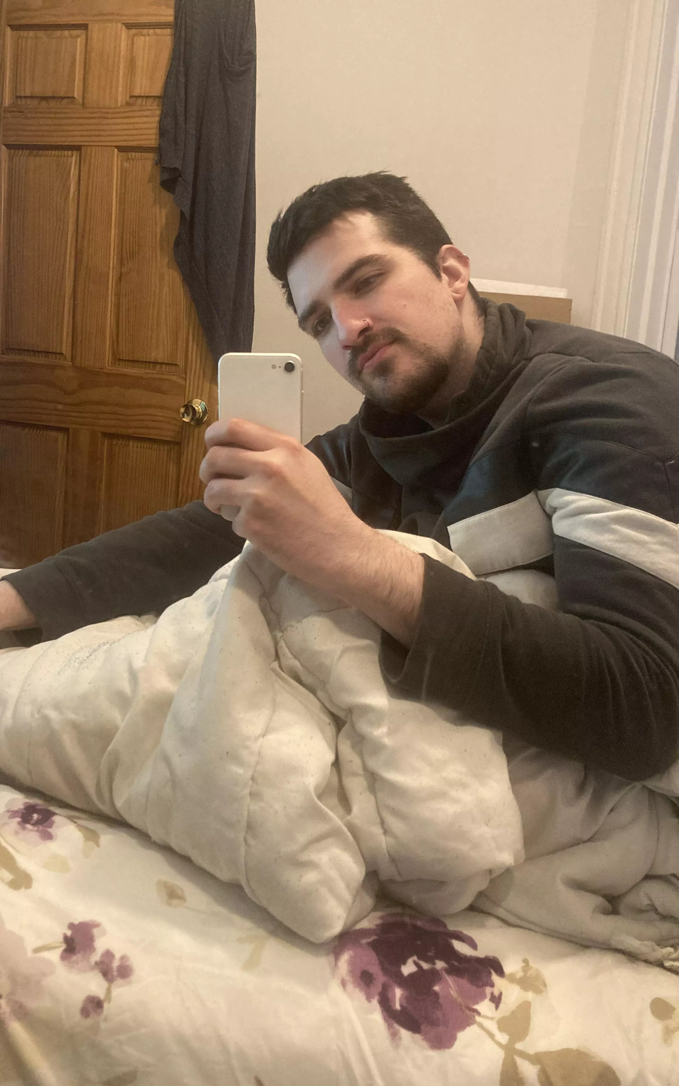 Someone give me a reason to get out of bed. Someone give me a reason to get out of bed.
