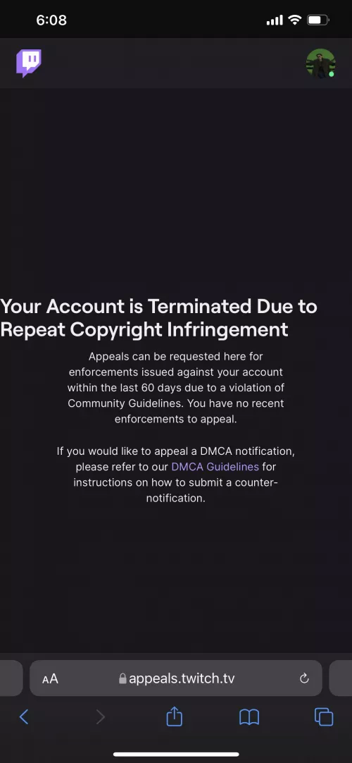 Someone stole my twitch account and streamed wrestlemania, I got back my account but the damage is already done, what do I do?