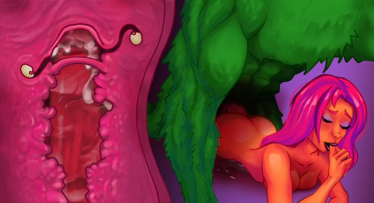 Starfire x Beast Boy (Fandoodoo) [DC Comics]