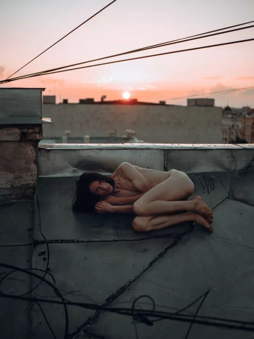 Sunset On The Rooftop