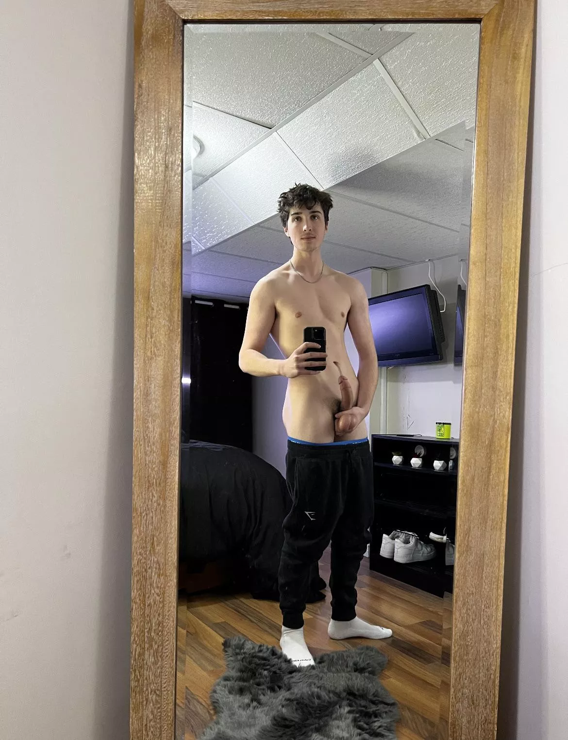 Swallow my cock and balls