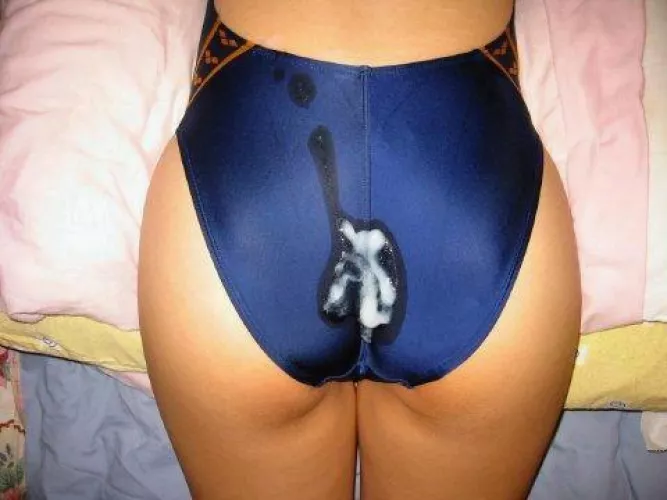 Swimsuit Cum