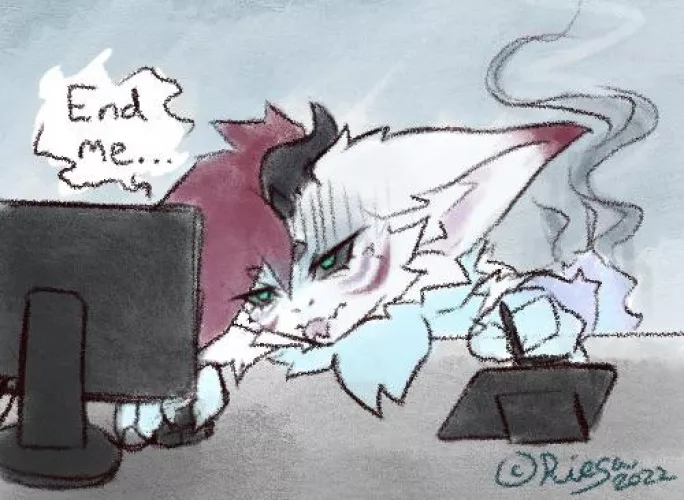 Taking smol requests via Twitter — Today only! (Link to post in comments!) Come say hi and help me get thru The Praetorium grind in FFXIV!