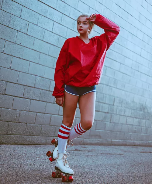 That rollerskates look