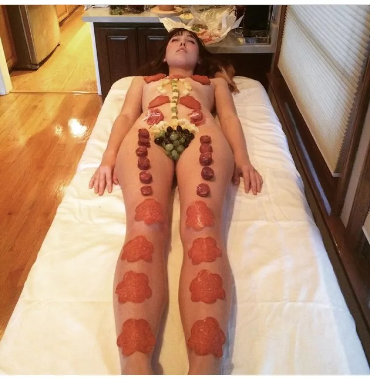 ...that time I was a human charcuterie board. Anyone hungry?