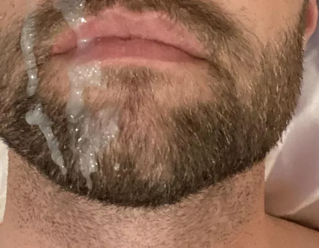 The beard really held onto it…