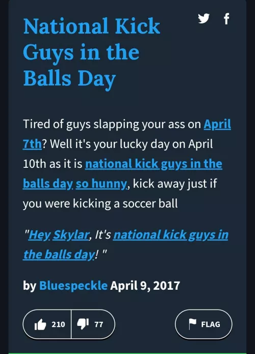 The best day of the year. Time to celebrate 😈