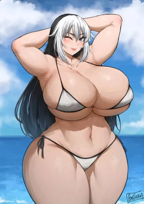 The body on her is like holy hell! The curves and milkers.