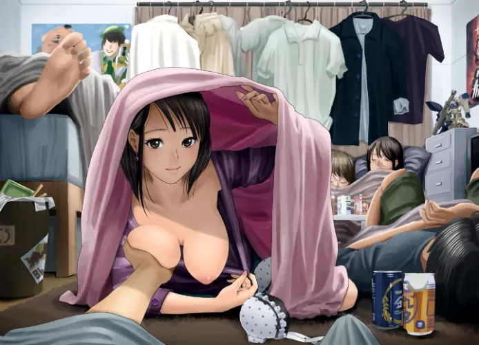 The party is over, she's now inviting to a private one