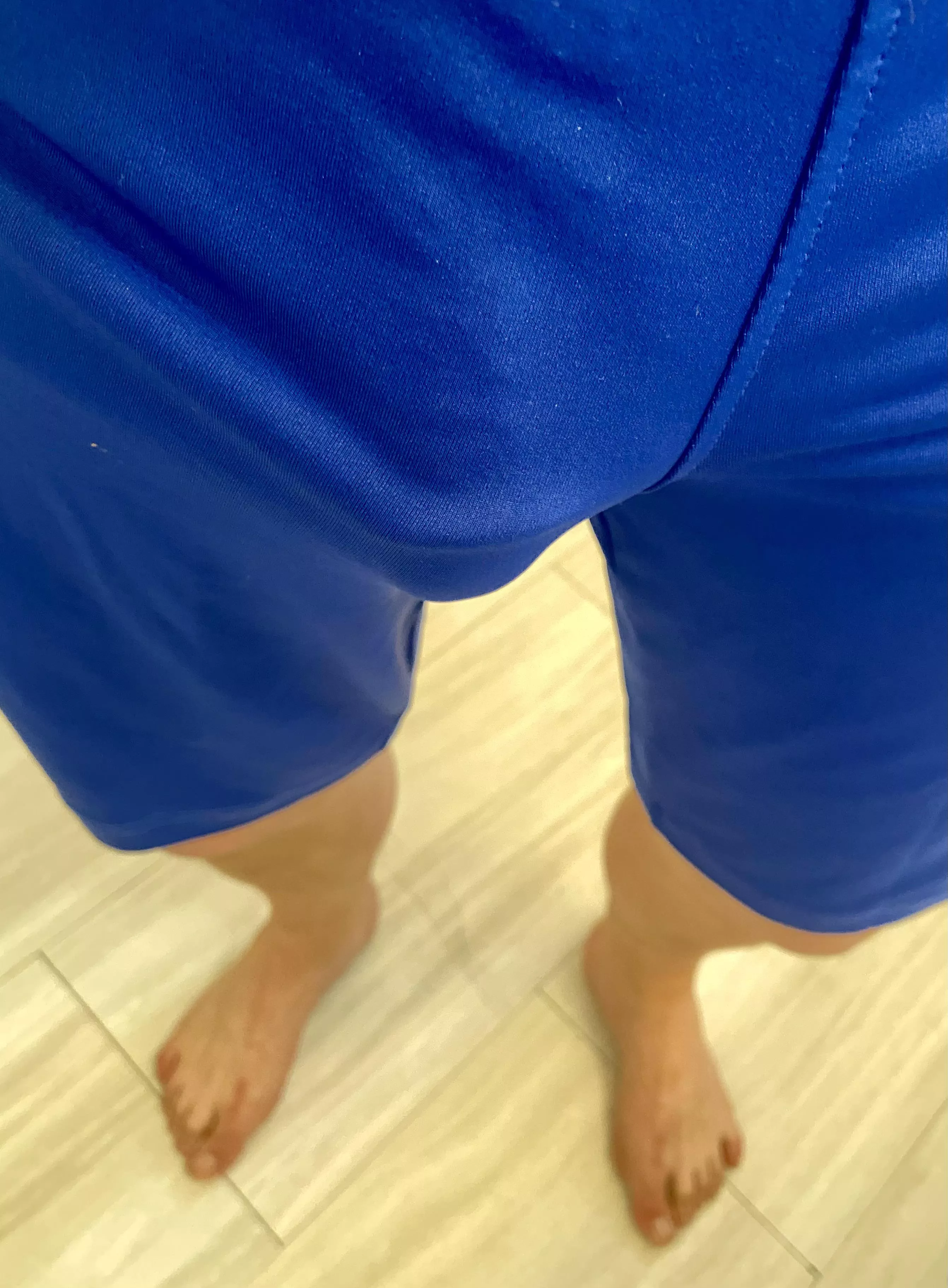 the print looks good in these shorts