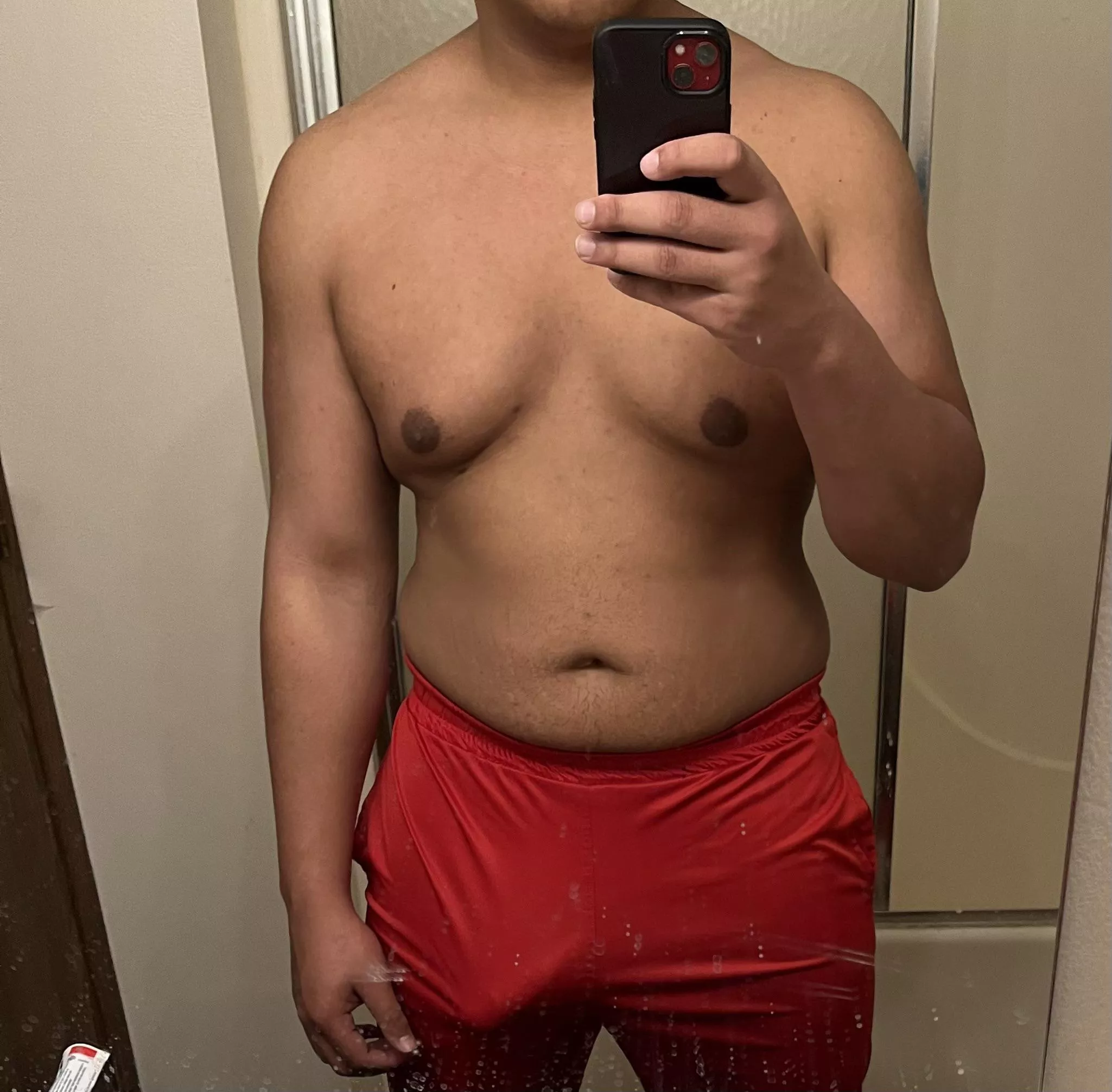 These shorts make my dick look so big