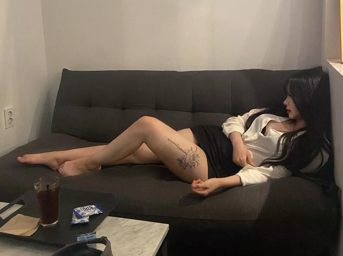 Thigh tattoo Thigh tattoo