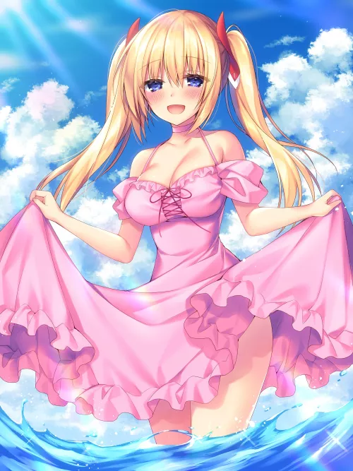 Tiffany Enjoying the Beautiful Sunshine | Art by Tears39