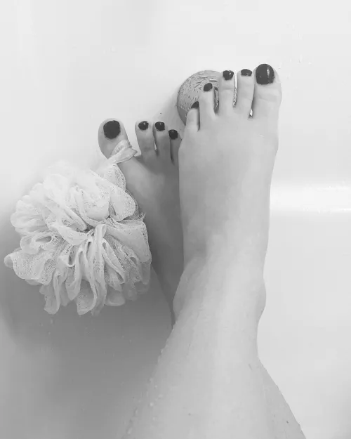 Tired feet needing a soak ๐ Tired feet needing a soak ๐