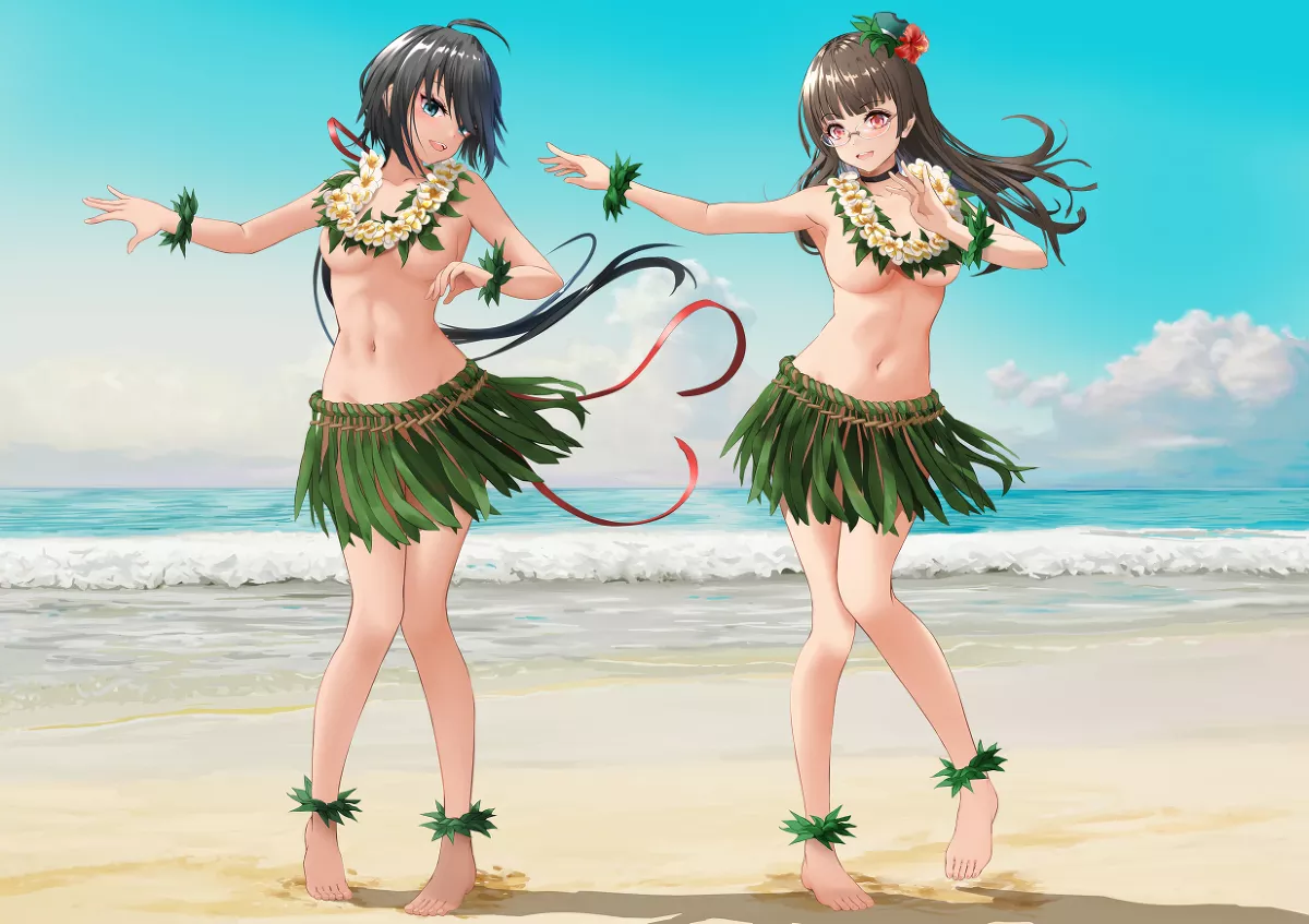 Traditional hula dance