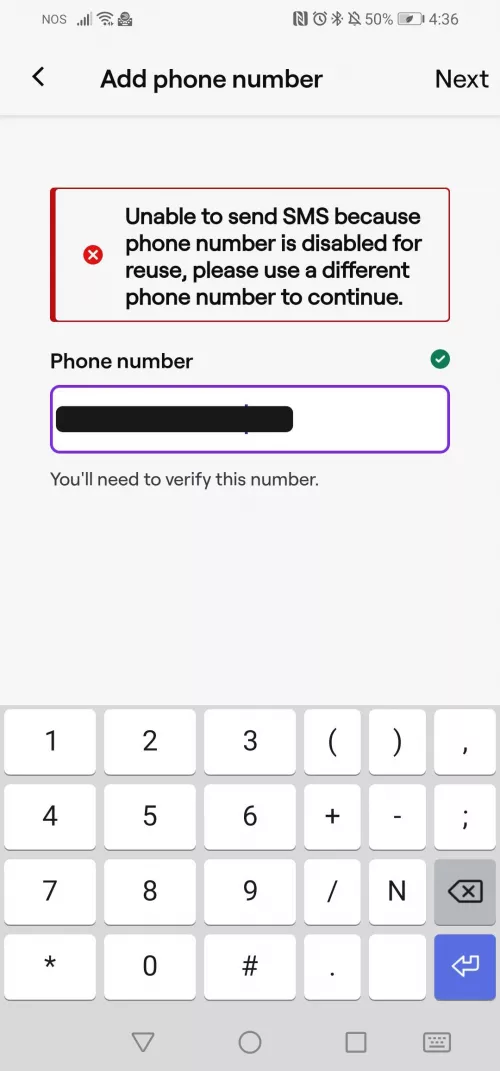 Twitch keeps saying my phone number is disabled for use, I have no clue how to fix it