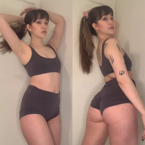 wanna workout w me? 😇