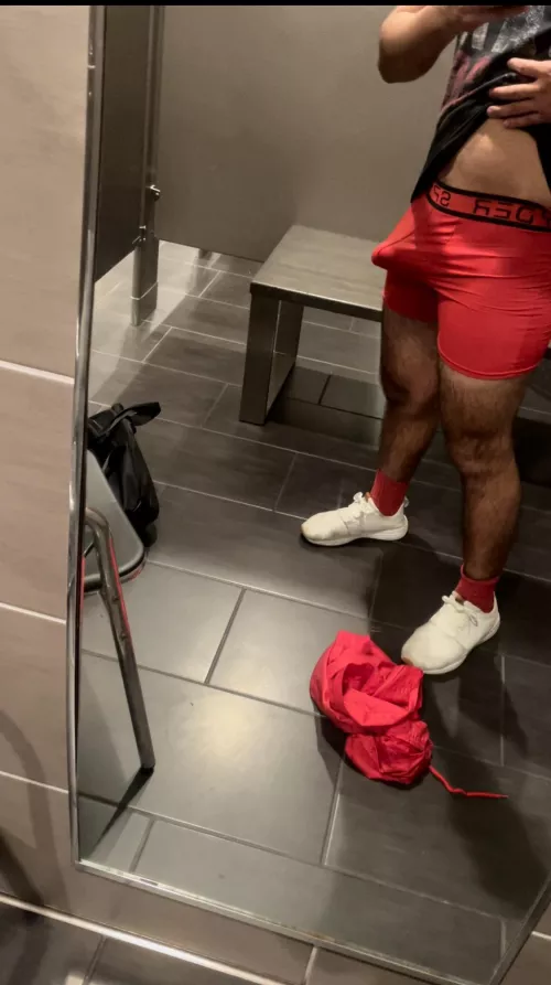 We might’ve taken too much pre-workout . What do you think ?